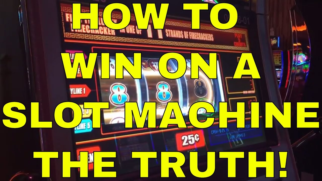 How To Win At Slots Casino